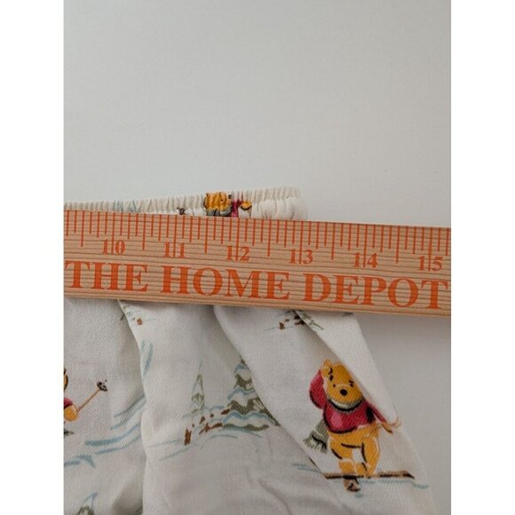 Vintage Disney Store Pajama Pants Womens Size Large Flannel Winnie the Pooh Ski - Picture 9 of 12